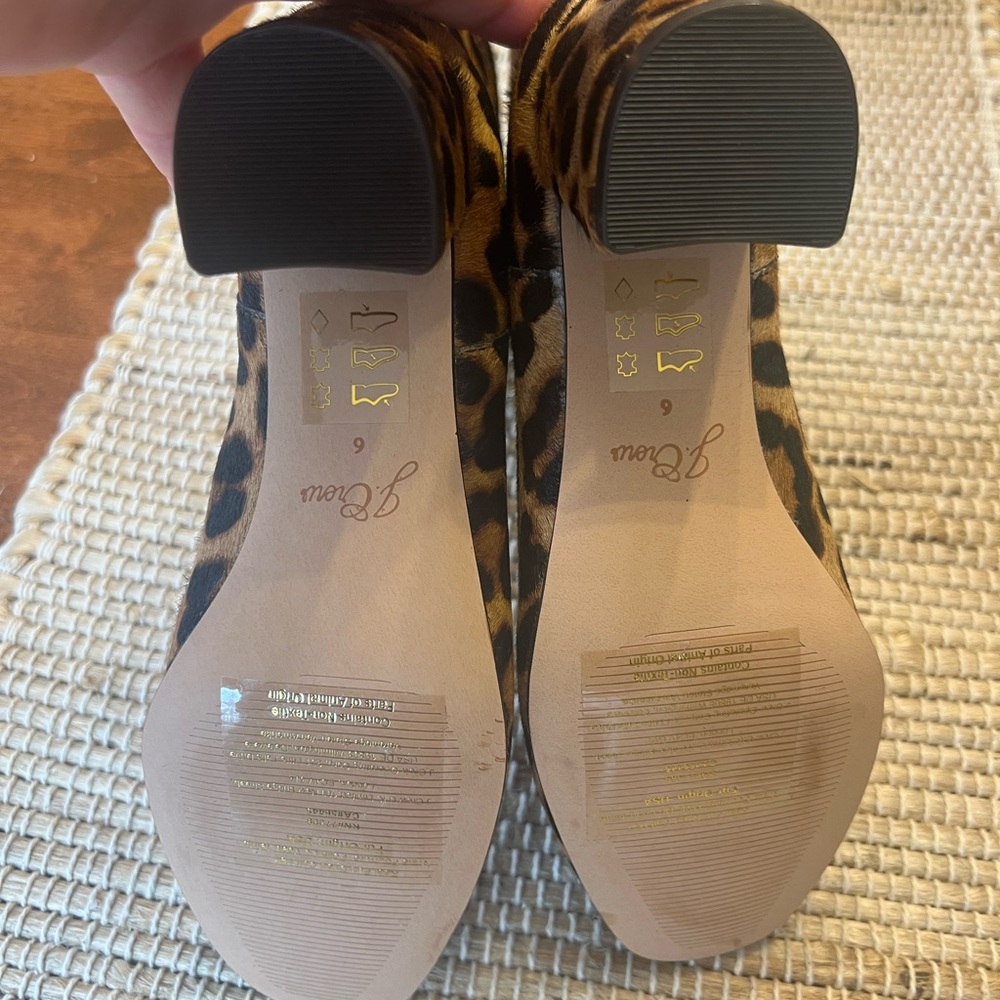 NWT J. Crew Haircalf Cheetah Ankle Boot - Picture 11 of 12